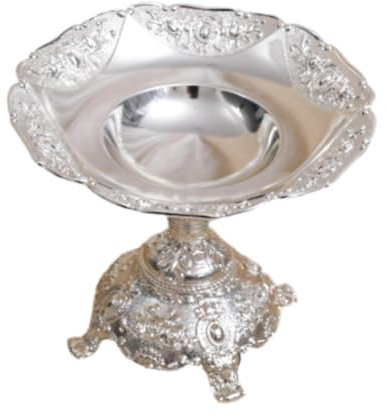 TAIZhiChen Bol à Fruits sur Pied, Plateau de Service pour Collations, Décoration Créative, Plateau de Service Pratique pour Anniversaire, Hôtel, Bureau, Café, Argent