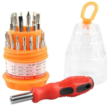 WJnflQN Ensemble de tournevis de précision | Kit d'outils de réparation de tournevis pagoda – Gadgets ménagers professionnels portables fournitures de réparation pour l'entretien de la maison en plein