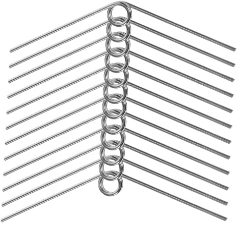 BESPORTBLE 12pcs Stainless Steel Replacement Springs for Pruners Long Reach Garden Shears Pruning Shear Parts Easy to Install for Tree Loppers and Secateurs