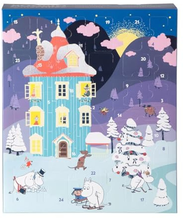 Moomin Christmas Advent Calendar with Toys 2025 Martinex