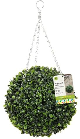 Boxwood Ball 40cm Artificial Hanging Buxus Topiary Ball