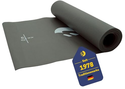 BEST SPORTING Dart-Teppich in 40 x 250 cm I Dart Teppich für Steeldart Scheibe I mit Dart Abwurflinie für Offiziellen Abstand I dunkelgraue Dartmatte I PVC-Darts-Teppich I Dart-Zubehör