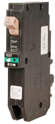 Eaton CHFCAF120PN Plug-in Mount Type CH Combination Arc Fault Circuit Breaker 1-Pole 20 Amp 120 Volt AC Fire-Guard