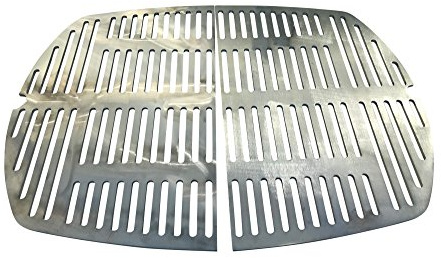 Grillgaller rostfritt stål V2A 1.4301 ersättningsgaller passar grillar Weber Q300 Q320 Q3000 Q3100/Q 300 Q 320 Q 3000 Q 3100 Q 3200