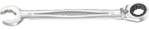 FACOM 467BR.18 Clé Mixte à Fourche rapide à cliquet métriques, Argent, 18 mm