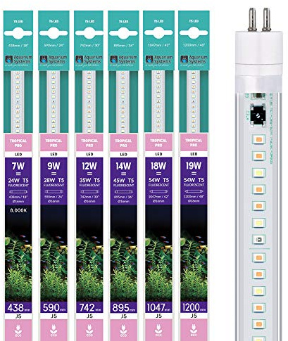 Aquarium Systems Tube T5 LED Original Tropical Pro für Aquarien 43,8 cm 7 W
