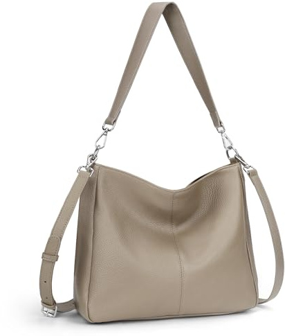 befen Echtleder Damen Handtasche Shopper Tasche Hobo Ledertasche Mittelgroß