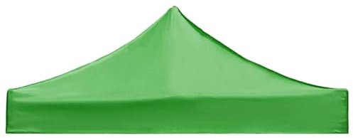 Bache Tonnelle Couverture supérieure d'auvent de remplacement, 3x3.0M, tissu de tente à quatre coins pliable, imperméable, pavillon de Patio, remplacement des couvertures supérieures d'auvent de gazéb