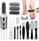 Electric Foot File for Hard Skin Remover, Waterproof Pedicure Sets for Feet,3 Speeds Ultra-Long Battery Life Electric Foot File Hard Skin Remover, Led Display for Foot Dry Skin Remover for Women&Men