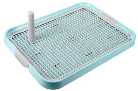KAILIKETIY Mesh Hundetoilette Mit Anti Rutsch Gitter Langlebiges Kunststoffnetz Welpentoilette Für Kleine Und Mittelgroße Hunde Indoor Haustiertoilette Für Welpentraining Und Büro