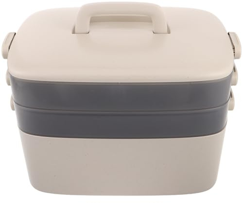 DECOMELODY Boîte Médicale Portable à Trois Compartiments Étanches, Plastique Transparent avec Plateau, Armoire à Pharmacie Multifonction pour Rangement à Domicile et Urgence en Voyage,