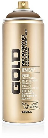 Montana Spray Dose Gold 400ml, Gld400-1470-Palish Brown, 400