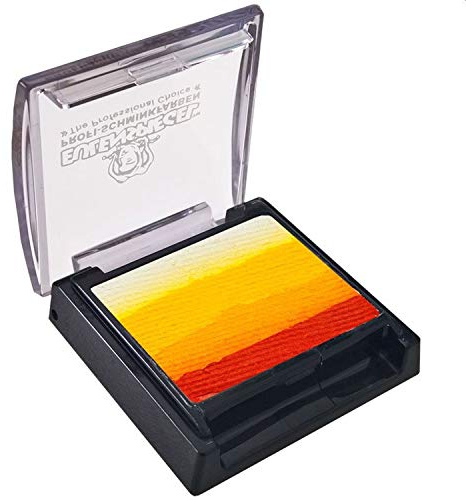 Eulenspiegel 340677 - Split Cake Sun Flower, Inhalt 6 ml, Schminke auf Wasserbasis, Kinderschminke, Theaterschminke