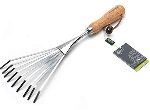 Burgon & Ball RHS Endorsed Shrub Rake, 36 cm Length