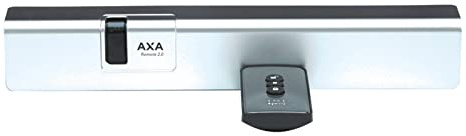 ATTAS Funk Fensterantrieb für Klappfenster 400N Hub 130mm Stufenlos einstellbar Batteriebetrieben mit Fernbedienung… (Alu-Line)