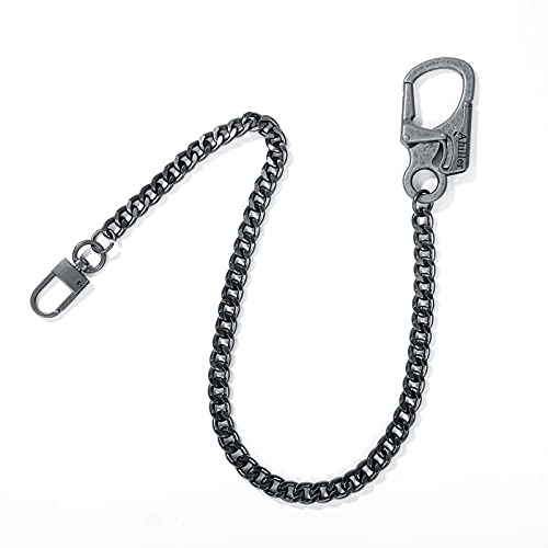 Ahiller Porte-Clés Portefeuille Chaîne Homme Biker Robustes (BK-G-1P)