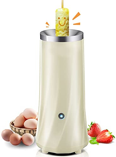 Automatic Egg Roll Machine Electric Egg Boiler Omelette Master Egg Sausage Machine Breakfast Cooking Kitchen Tool Vertical Non-Stick Egg Cup Home DIY Egg Cooker
