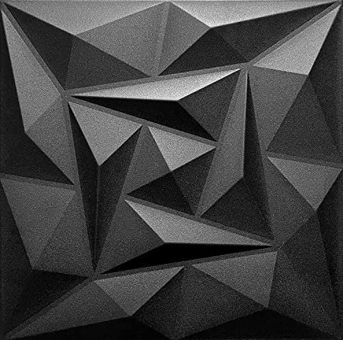 Eurodeco Pannelli 3D in morbido polistirolo XPS, pannelli per soffitto e decorazioni in polistirolo per parete 50x50 cm spessore 3 mm