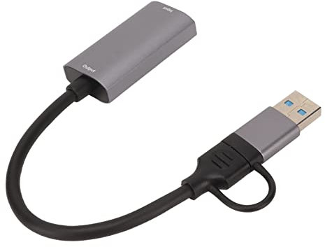HD-Multimedia-Schnittstelle zu USB-Typ-C-Karte, Stabile Tragbare Verlustfreie 4K-Videorecorder-Karte für Laptop