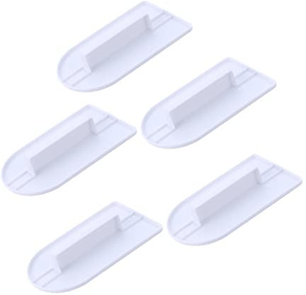 Amosfun 5pièces Grattoir à Gâteau Lisseur à Fondant Grattoir à Pâtisserie Outil De Cuisson Plastique Pour Décoration De Pâtisserie Cuisine Et Maison