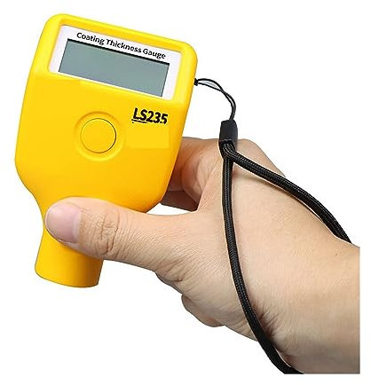 Spessimetro Vernice, LS235 Misuratore di spessore del rivestimento Automotive Paint Meter for carrozzeria in alluminio Fe Strato galvanizzato metallico