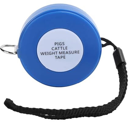 Ruban À Mesurer Le Poids - Ruban De Poids Du Cheval, Mesureur De Bétail | De Mesure Du Corps, De Poids De Chèvre, De Chèvre De Bétail De Porc Rétractable Pour Animaux De Ferme, Outil