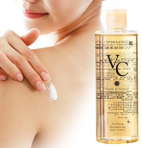 Lotion tonique rafraîchissante VC, pour tous les types de peau, soin hydratant du visage pour homme et femme, hydratant en profondeur et rafraîchissant, 500 ml (C)