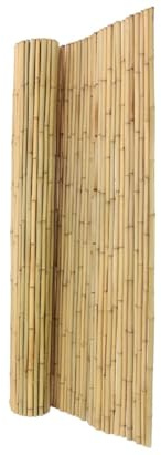 bambus-discount.com Bambusmatte Bali Heavy 200 x 250cm, Durchmesser 18 bis 30mm Sichtschutzmatte aus Bambusrohren 2m x 2,5m