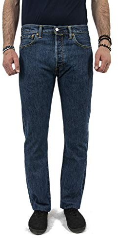 Levi's 501 Original Fit V5 Vaqueros, Stonewash, 36W / 32L Hombre