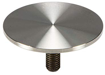 Gedotec H2050 Tige Filetée pour Pieds de Meuble | Patins à Vis Réglable en Hauteur | Vérin Rehausseur en Acier Inoxydable pour Armoire, Bureau, Table, Lit, Canapé | M10 - Ø60 mm - 1 pièce