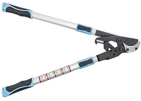 Barnel Ratschenschere mit Teleskopgriffen, Metall, Gartenwerkzeug, Lopper, Astschere, Pruning Shears, Astschere