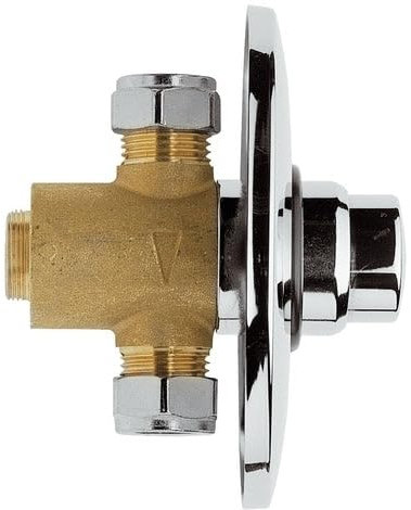 BAGNOCLIC Robinet temporisé Mural encastré à Poussoir