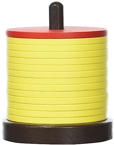 ASS Altenburger 22597706 Schockbesteck (aus Holz), Gelb, Gelb Schwarz Rot