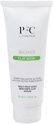 PFC Cosmetics - Mascarilla Facial de Limpieza Profunda.75ml. Calmante y Purificante para Pieles Mixtas y Grasas. Detox. Equilibra. Hidratante. Purifica la piel. Hombre y Mujer. Contiene Arcilla.