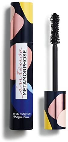 Yves Rocher COULEURS NATURE Mascara Intense Metamorphose Noir 7.8 ml | Wimperntusche für volle Wimpern und schöne Augen | intensives Schwarz & 24 Stunden Halt