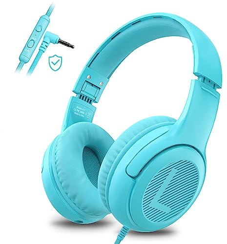 awatrue Casque Enfant - Confortable et Durable, Idéal pour l'École et Le Travail, Cadeau Parfait pour Enfants, Fils, Filles - Son de Haute Qualité et Expérience d'Écoute Sécurisée
