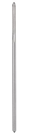 CoCud 1Stk Maschinenfräser Reibahle 2mm Durchmesser D4 Genauigkeit Extra Lang M35 Kobalt Schnellstahl Gerade Flöten Fräswerkzeug - (Anwendung: für Drehmaschine)