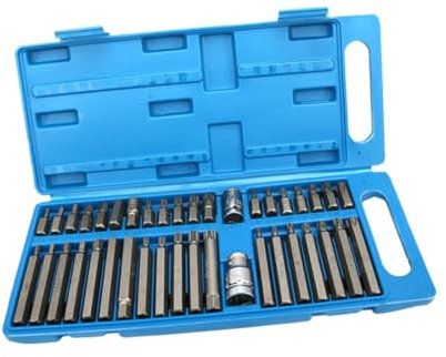KITANDOVE Auto-reparatur-werkzeug-set 40-teilig Schraubenschlüssel Steckdosen Hülsen Aufbewahrungsbox Für Auto-sechskantschlüssel Für Schnellen Zugriff