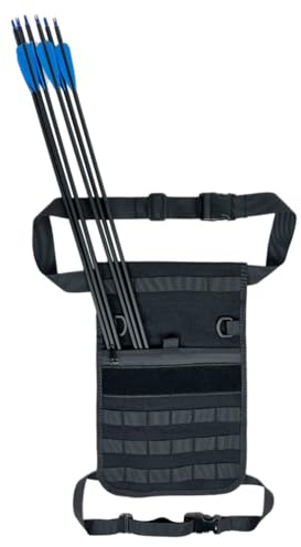 Otomitake Field Quiver 1000D Archery Hip Quiver with Ambidextrous Design and Waterproof Pocket, Ideal for Recurve and Compound Bow (Field Quiver)