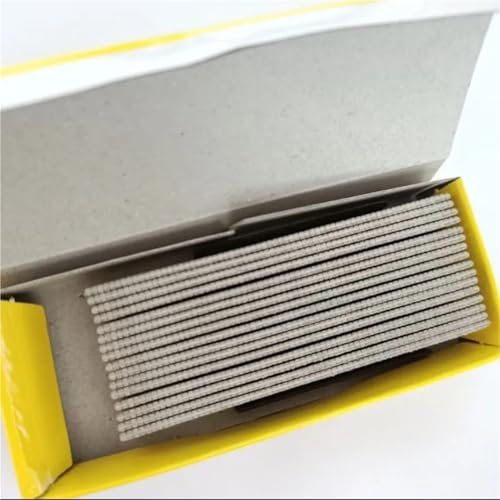 ZZGXLSH Edelstahl F25 Pistole Nägel Elektrische gerade Nagelpistole Heftklammern for Holzbearbeitungsmöbel L15mm 1100 Stück/KARTON