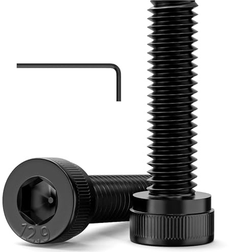 120Pcs M4 Screws, M4 x 16mm Hex Socket Head Cap Screws Bolts