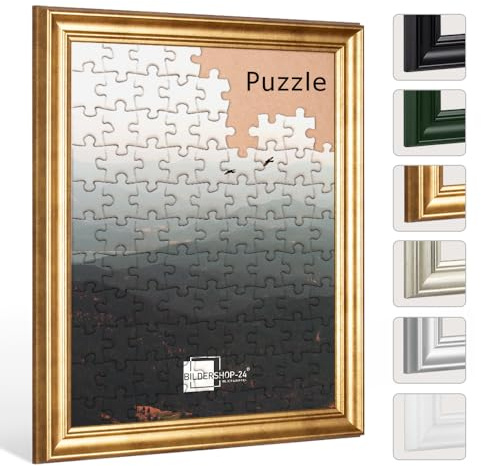 Bildershop-24 Puzzlerahmen Nepal Blattgold 33x98cm (ca. 1000 Teile)