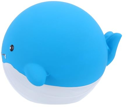 ERINGOGO Latex Valpleksak för Utomhusbruk Interaktiv Blåvalssqueaky Leksak Tuggbar Hundleksak i Marint Lätt att Rengöra och Hållbar för Träning