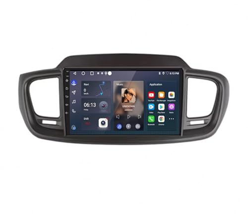 Touchscreen Car Radio for Kia Sorento 3 2015-2018 Car Audio Receivers, Hd Display, Portable Live Navigation, Music Video Player, Bluetooth Fm Radio, 4 Core 1G+16G