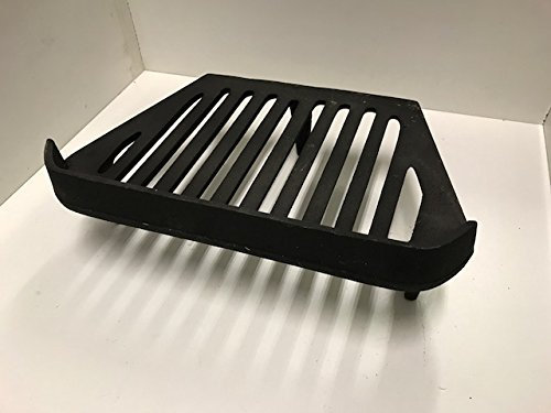 16 Leaf Urn Fire Grate Cast Iron Construction 3 Legs Freestanding