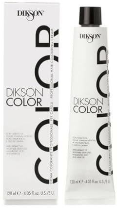 Dikson Color Professionelle Oxidation Haarfärbecreme mit Proteinen und Pflanzenextrakten, 3.0 Dunkelbraun (120 ml)