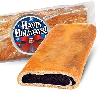 Christmas - Hungarian Nut Roll - Poppyseed (over 1.5 lbs)