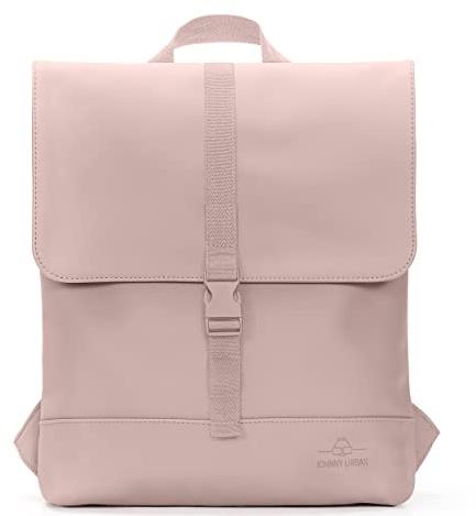Johnny Urban Zaino Donna Piccolo - Ruby -Zainetto con Scomparto Protetto per PC Portatile - Zaini Realizzata con Rivestimento Esterno in Pelle Sintetica - Impermeabile