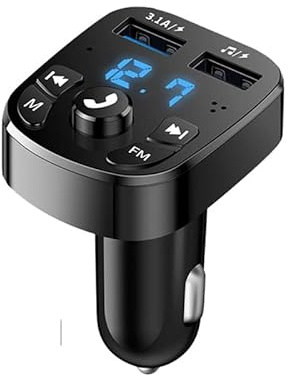 Ziyan FM Transmitter KFZ Bluetooth Dual USB Auto Ladegerät für Handy Radio Adapter