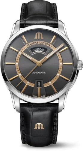 Maurice Lacroix Mens Automatic Analogue Watch Pontos Swiss Made